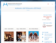 Tablet Screenshot of meslekkursu.com